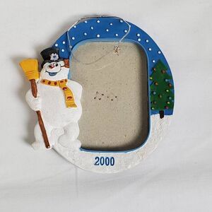 2000 Snowman Photo Frame Christmas Ornament – Warner/Chappell Music Inc. Hanging